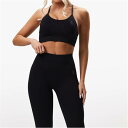 ジムキング Gym King 【 Sculpt Seamless Bra Women Black 】 スポーツ アウトドア スポーツウェア アクセサリー スポーツ用インナー レディースインナー スポーツブラ レディース 黒色 ブラック(4)