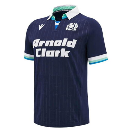 Macron 【 Scotland Rugby Collar Home Shirt 2024 Adults Men 】 ラグビー スポーツ アウトドア ラグビー ウェア シャツ メンズ Macron 【 Scotland Rugby Collar Home Shirt 2024 Adults Men 】 ラグビー スポーツ アウトドア ラグビー ウェア シャツ メンズ