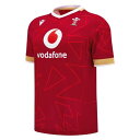 Macron 【 Wales Rugby Home Pathway Shirt 2024 Adults Men 】 ラグビー スポーツ アウトドア ラグビー ウ...