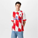 Score Draw 【 Chelsea Fc Away Shirt 1990 Adults Men Red/White 】 スポーツ アウトドア サッカー フ...