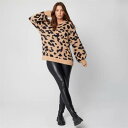Be You 【 Eyelash Animal Brown Jumper Women Brown 】 茶色 ブラウン レディースファッション トップス その他 ...