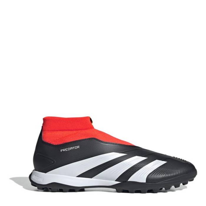 アディダス Adidas 【 Predator 24 League Laceless Turf Boots Men Core Black/Ftwr 】 プレデタ...
