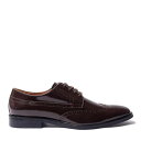 Giorgio 【 Men Brogue Leather Oxford Shoes Men Brown 】 レザー オックスフォード シューズ 運動靴 靴 メン...