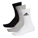 アディダス Adidas 【 Crew Socks 3 Pack Womens Women 】 クルー ソックス・靴下 レディース インナー 下着 ナイトウェア レディース 靴下 レッグウェア 靴下 レディース(4)