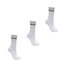 Everlast 【 3 Pack Crew Socks Mens Men White 】 クルー ソックス・靴下 メンズ インナー 下着 ナイトウェア メンズ 靴下 レッグウェア 靴下 メンズ 白色 ホワイト
