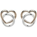 Unique And Co 【 & Co Sterling Rose Gold Plate Stud Earrings Women Silver 】 Rose ローズ ゴールド イヤリング ジュエリー アクセサリー レディースジュエリー アクセサリー イヤリング レディース Silver 銀色(4)
