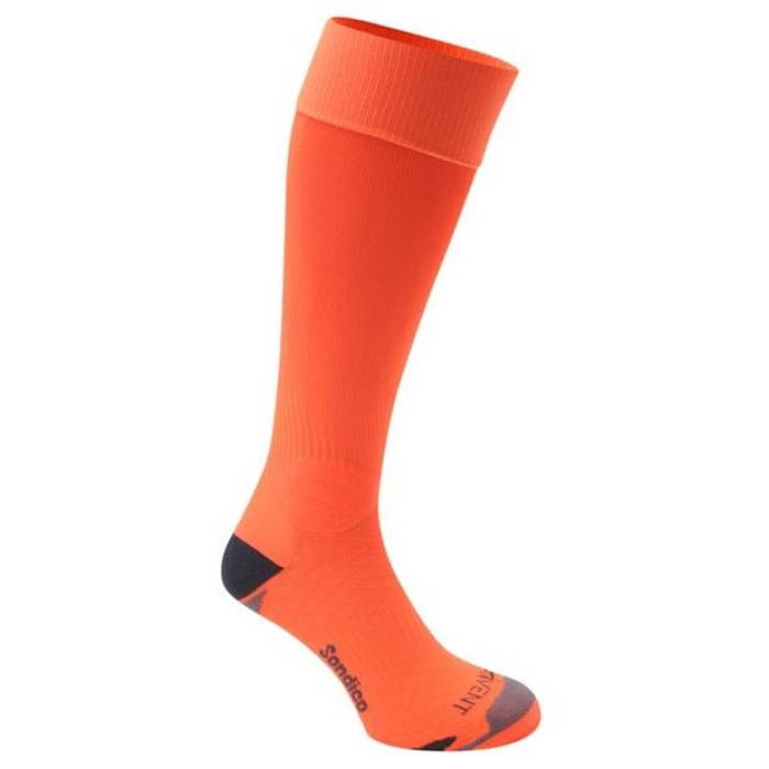 Sondico 【 Elite Football Socks Men Fluo Orange 】 エリート フットボール ソックス・靴下 スポーツ アウトドア ...