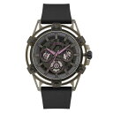 ゲス Guess 【 Sporting Pink Watch Unisex Black 】 スポルティング pink ピンク Watch ウォッチ・時計 腕時計...
