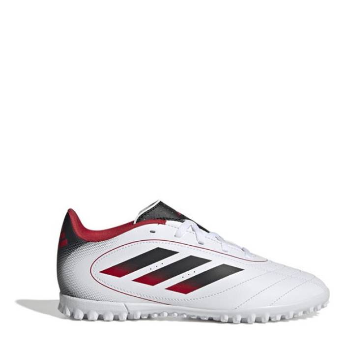 ǥ Adidas  Goletto Junior Astro Turf Trainers Kids White/Black   塼 ˡ ݡ ȥɥ å եåȥ å 塼 ѥ å ˥ѥ塼
