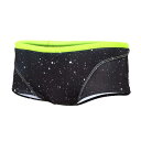 Zone3 【 Swim Brief Shorts Men Grey/Yellow 】 ショーツ スポーツ アウトドア 水泳 競技水着 メンズ競技水着 メンズ 灰色 グレー yellow 黄色・イエロー(4)