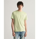 ガント Gant 【 Regular Fit Shield T-Shirt Men Milky Matcha 】 Tシャツ メンズファッション トップス Tシャツ カットソー メンズ