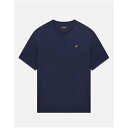 Lyle And Scott 【 Logo T Shirt Men Navy Z99 】 ロゴ メンズファッション トップス Tシャツ カットソー メンズ 紺色...