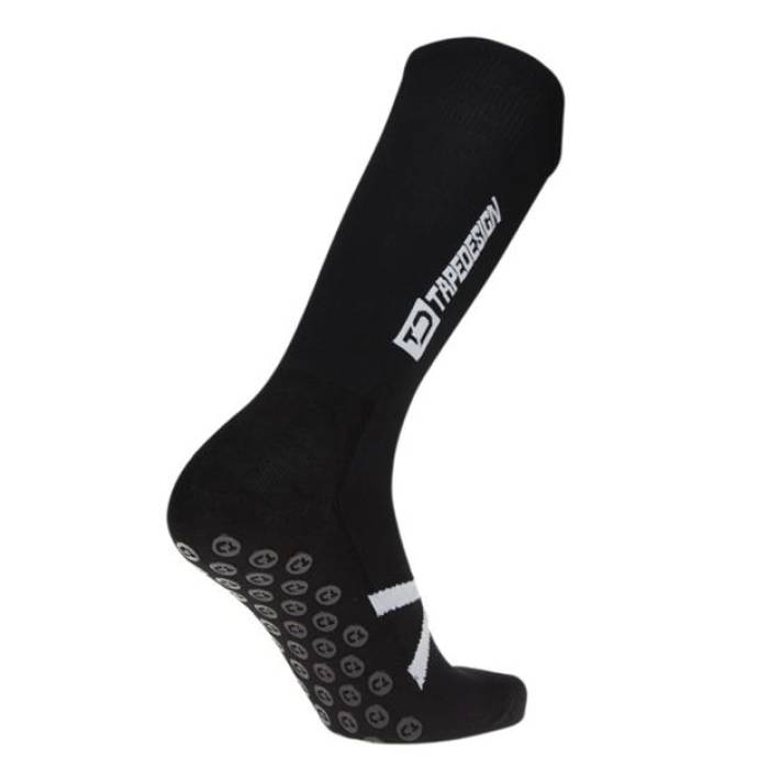 Tapedesign 【 Long Grip Socks Men Black 】 ソックス・靴下 スポーツ アウトドア サッカー フットサル メンズウェア スト...