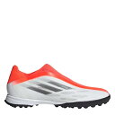 アディダス Adidas 【 X Speedflow.3 Laceless Turf Boots Unisex Men Cloud White / Iron M...