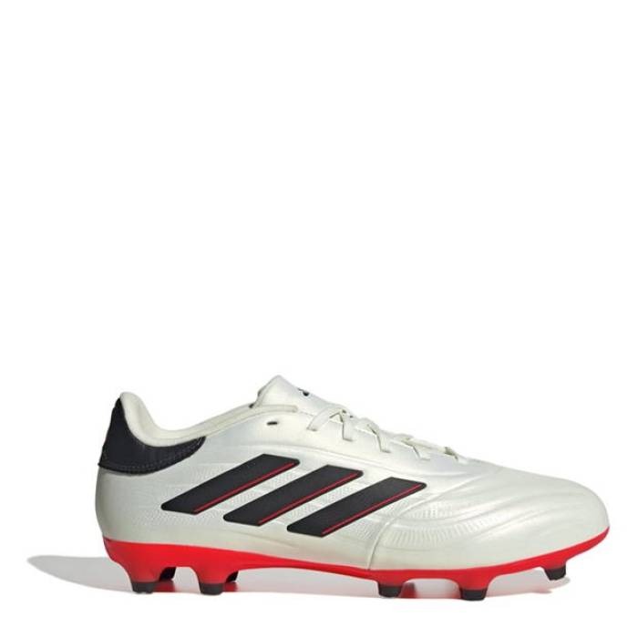 アディダス Adidas 【 Copa Pure 2 League Firm Ground Football Boots Men White/Black/Red 】 ピュア フットボール ブーツ スポーツ アウトドア サッカー フットサル サッカー シューズ スパイク メンズシューズ