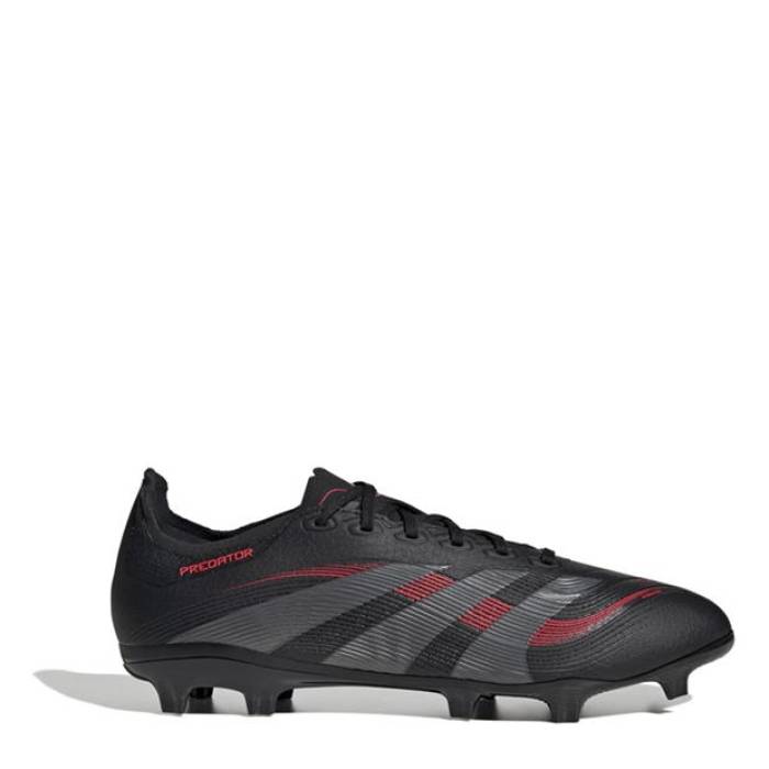アディダス Adidas 【 Predator League Firm Ground Football Boots Men Black/Grey 】 プレデター...