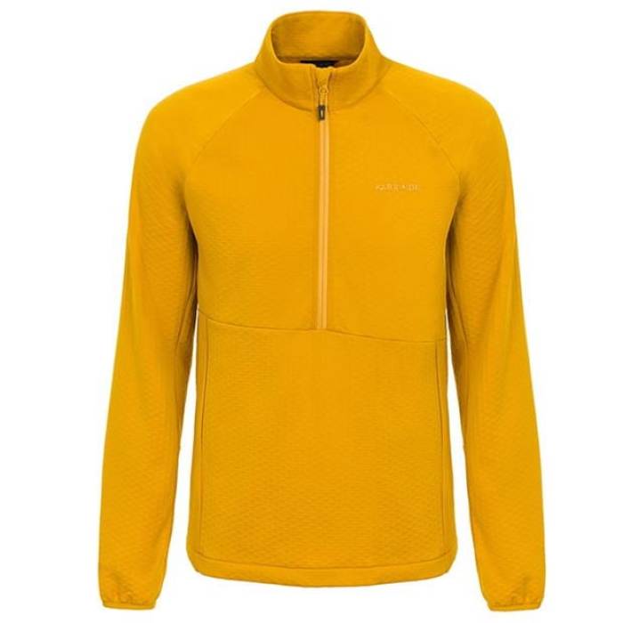 Karrimor  Grid Fleece Half Zip Jacket Mens Men Yellow  ե꡼ ϡ Jack...
