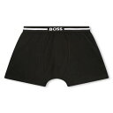 ボス Boss 【 Logo Boxers Juniors Kids 】 ロゴ キッズ ベビー マタニティ キッズファッション インナー 下着 ボクサーパンツ ...