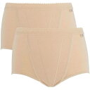 スロギー Sloggi 【 Control Maxi 2 Pack Women Nude 】 インナー 下着 ナイトウェア レディース インナー 下着 ランジェ...