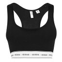 ゲス Guess 【 Carrie Bralette Women Jet Black 】 インナー 下着 ナイトウェア レディース インナー 下着 ランジェリー ブラジャー レディース 黒色 ブラック