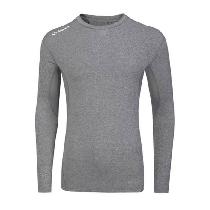 Sondico  Core Base Long Sleeve Mens Men Grey Marl   Sleeve ꡼ ...