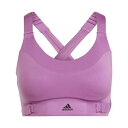 アディダス Adidas 【 Fastimpact Luxe Run High Impact Sports Bra Womens Women Sepuli/Bl...