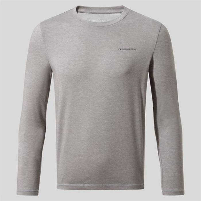Craghoppers  Crag Nl Jago Ls Ts In99 Kids Sft Grey Mrl  ݡ ȥɥ ...