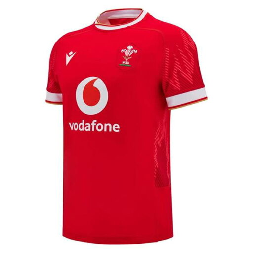 Macron 【 Welsh Rugby Union Authentic Home Shirt 2024 Adults Men 】 ラグビー Union ユニオン オーセンティック スポーツ アウトドア ラグビー ウェア シャツ メンズ Macron 【 Welsh Rugby Union Authentic Home Shirt 2024 Adults Men 】 ラグビー Union ユニオン オーセンティック スポーツ アウトドア ラグビー ウェア シャツ メンズ