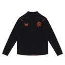 Castore 【 Rangers Fc Quarter Zip Top Juniors Kids 】 レンジャース スポーツ アウトドア サッカー フットサル...