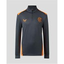 Castore 【 Rangers Quarter Zip Top 2023 2024 Juniors Kids 】 レンジャース スポーツ アウトドア サッカ...
