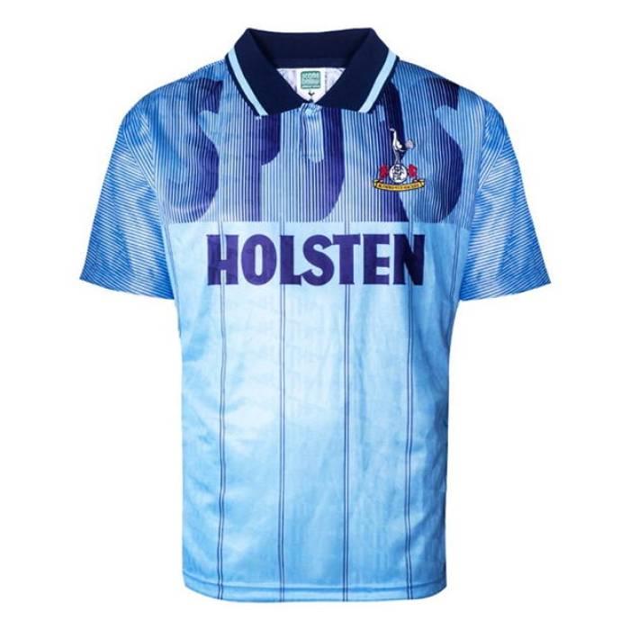 Score Draw 【 Tottenham Hotspur Retro Third Shirt 92 Adults Men Blue 】 レトロ スポーツ ア...
