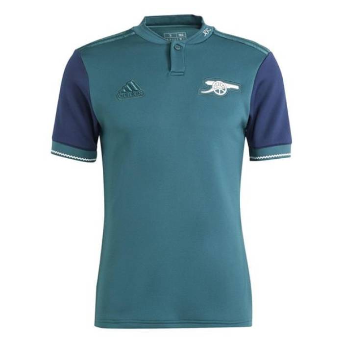 アディダス Adidas 【 Arsenal Third Lifestyler Shirt 2023 2024 Adults Men Green/Navy 】 ...