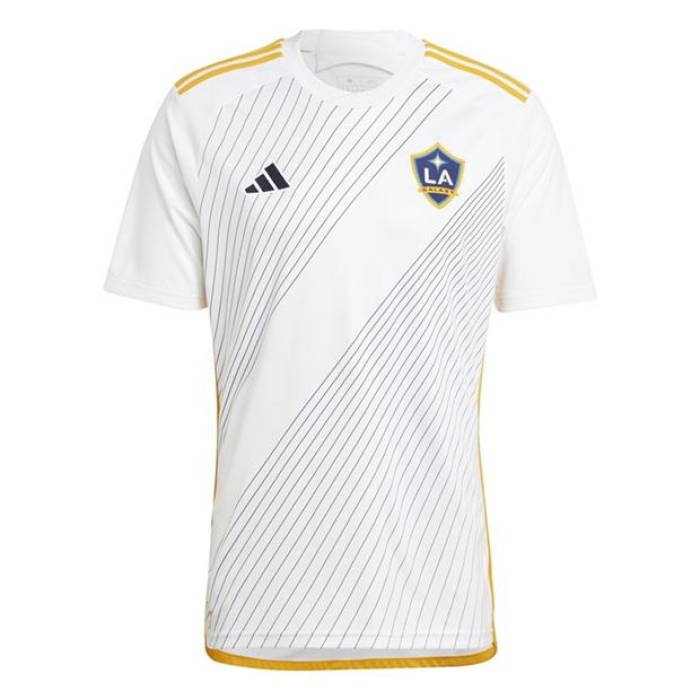 アディダス Adidas 【 La Galaxy Home Shirt 2024/2025 Adults Men White 】 ロサンゼルス ギャラクシー ス...