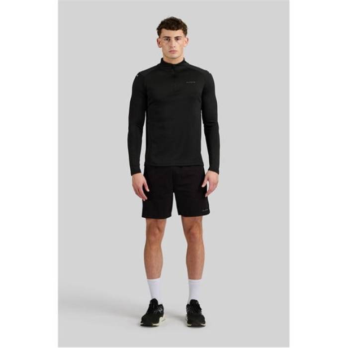 Altryn 【 Pike Tech Quarter Zip Top Mens Men Black 】 テック メンズ スポーツ アウトドア フィットネス トレーニング ウェア メンズウェア トップス メンズ 黒色 ブラック
