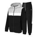 Slazenger 【 Zip Tracksuit Mens Men Black/Grey 】 メンズ メンズファッション その他 メンズ 黒色 ブラック 灰色...