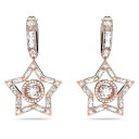 スワロフスキー Swarovski 【 Stella Drop Earrings Women Rose Gold 】 イヤリング ジュエリー アクセサリー レデ...