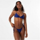 ジャック ウィルス Jack Wills 【 High Shine Adjustable Bikini Bottom Women Cobalt 】 ハイ ズボン...
