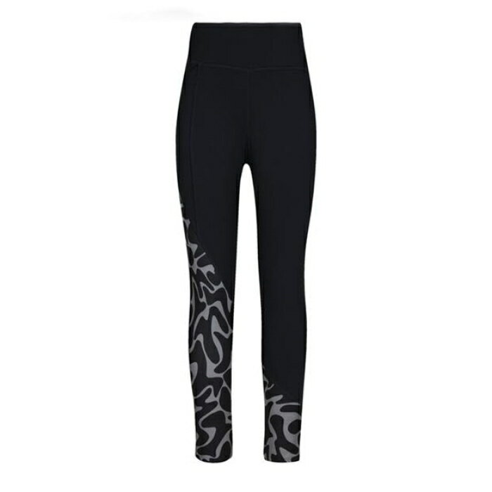リーボック Reebok 【 Running Printed Leggings Womens Legging Women Black 】 レギンス・タイツ レディース インナー 下着 ナイトウェア レディース 靴下 レッグウェア スパッツ レギンス レディース 黒色
