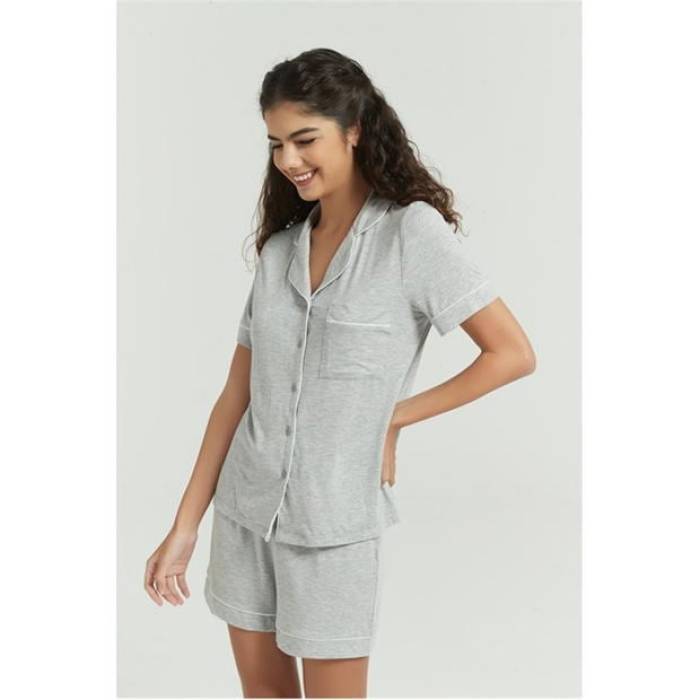 Be You  Modal Shortie Pyjama Women Grey  ѥ ʡ  ʥȥ ǥ ...