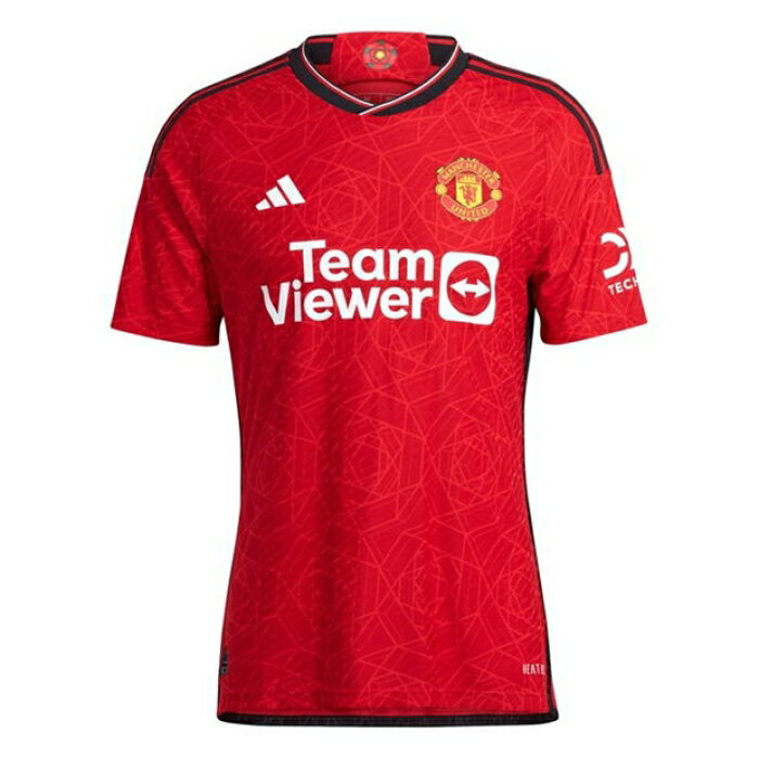 アディダス Adidas 【 Manchester United Authentic Home Shirt 2023 2024 Adults Men Team ...