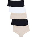 Be You 【 5 Pack Lace Trim Shortie Briefs Women Multi 】 インナー 下着 ナイトウェア レディース インナー...