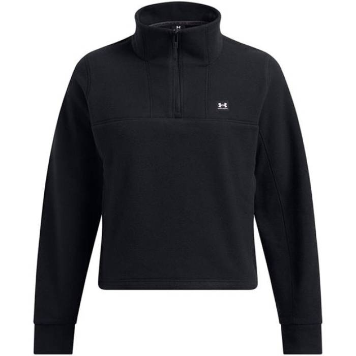 アンダーアーマー Under Armour 【 Expanse Quarter Zip Fleece Women Black 】 フリース レディース 黒色 ブラック