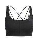 アディダス Adidas 【 Coreflow Studio Medium Support Sports Bra Womens Women Black 】 スタ...