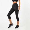 Usa Pro 【 High Rise Capri Cropped Leggings Women Geo Gloss 】 ハイ ライズ レギンス・タイツ スポー...