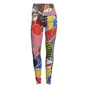 アディダス Adidas 【 Rich Mnisi Running Leggings Womens Women Multi Colour 】 レギンス・タイツ ...