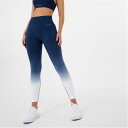 Usa Pro 【 Ombre Leggings Women Navy/White 】 レギンス・タイツ スポーツ アウトドア ヨガ ピラティス ウェア パンツ...