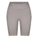 リーボック Reebok 【 Studio Ruched High Rise Legging Shorts Womens Gym Women Boulder G...