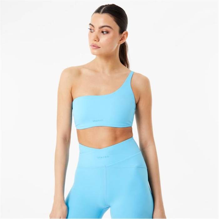 Usa Pro  X Sophie Habboo 1 Shoulder Sports Bra Women Aqua  ݡ ȥ...
