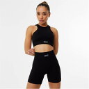 Everlast 【 Seamless Logo Shorts Womens Women Black 】 ロゴ ショーツ レディース スポーツ アウトドア ヨガ...
