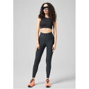Casall 【 Graphic High Waisted Tights Women Black 】 グラフィック ハイ Tights タイツ スポーツ アウト...